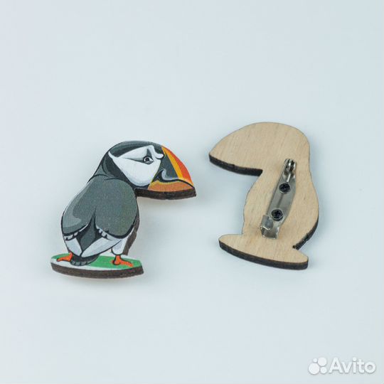 Деревянные значки