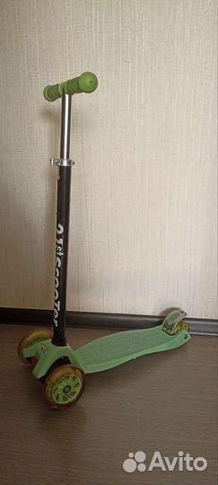 Самокат детский трехколесный бу