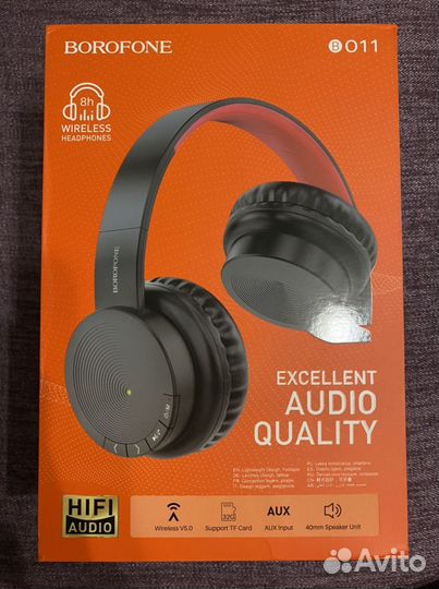 Продаю новые наушники borofone