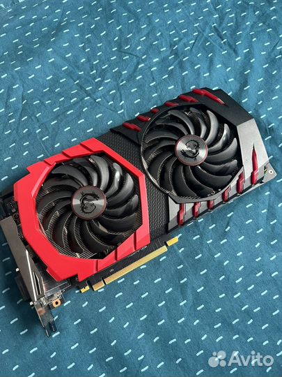Видеокарта gtx 1060 6gb msi gaming x