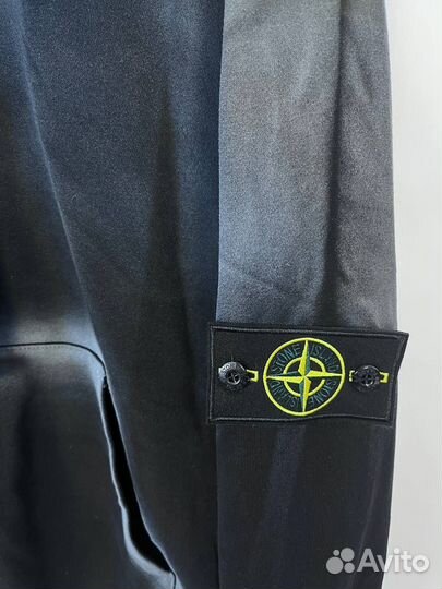 Толстовка Stone Island (черная) (Арт.36521)