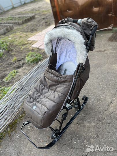 Коляска санки