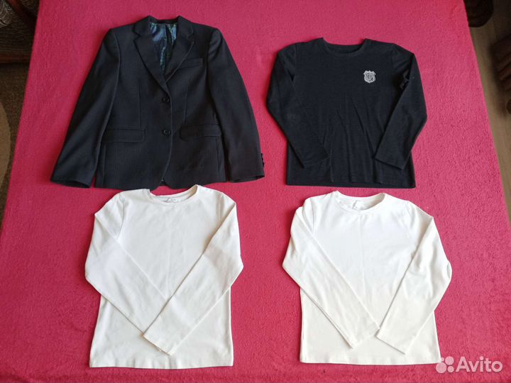 Пакетом школа,штаны,трикотаж и др. на 134-146см