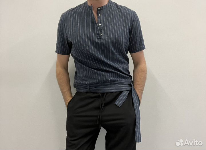 Msgm рубашка с поясом