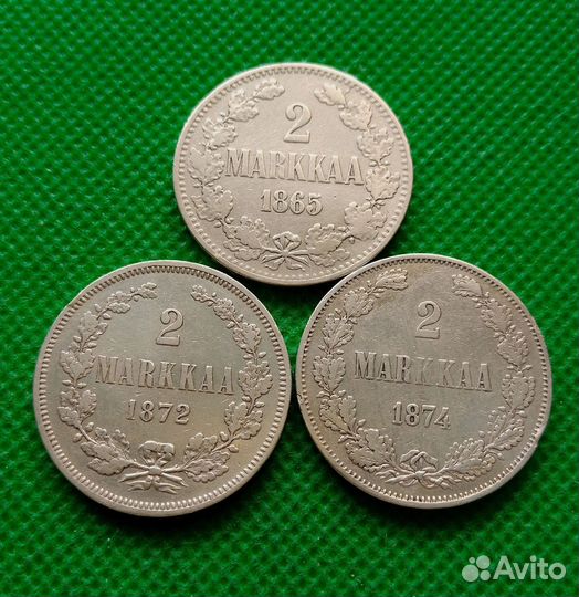 Монеты Русская Финляндия