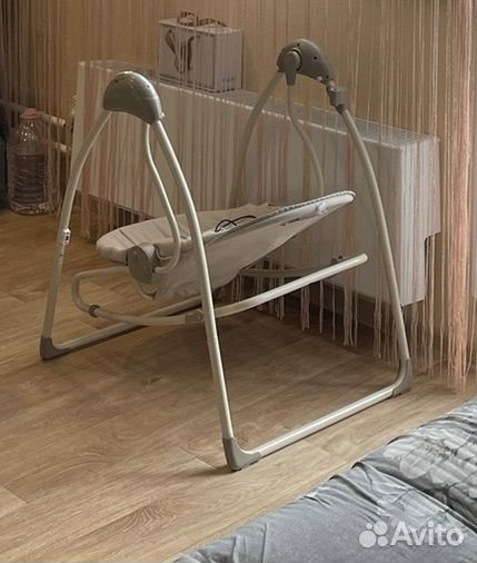 Детские электронные качели для новорожденных