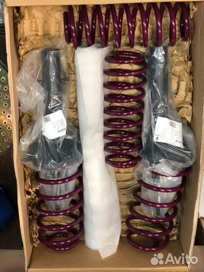 Подвеска с занижением Vogtland Mercedes C W203