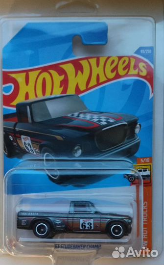 Hot wheels 63 studebaker champ sth