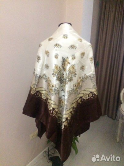 Шелковый платок старинный