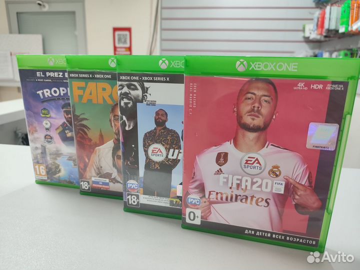Игры для Xbox One в ассортименте Fifa 2020 UFC 4