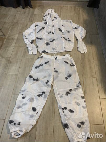 Зимний маскировочный костюм