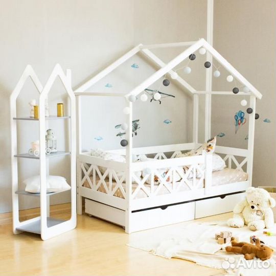 Детские кровати Домик. В наличии