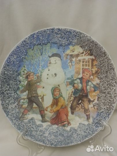 Интерьерная тарелка