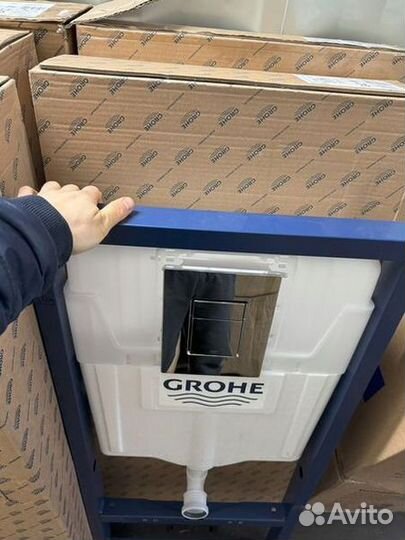 Инсталляция Grohe с кнопкой. Опт