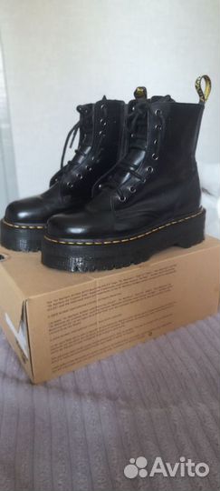 Dr.martens ботинки Jadon black