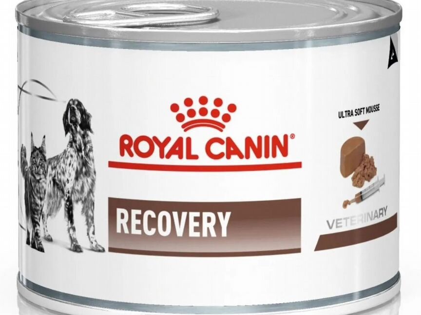 Royal Canin Recovery для кошек и собак 195 гр ж/б