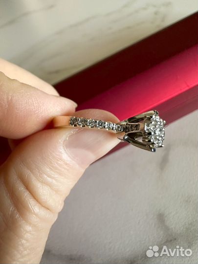 Кольцо с бриллиантами