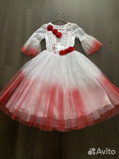 Платье для девочки праздничное, Новогоднее