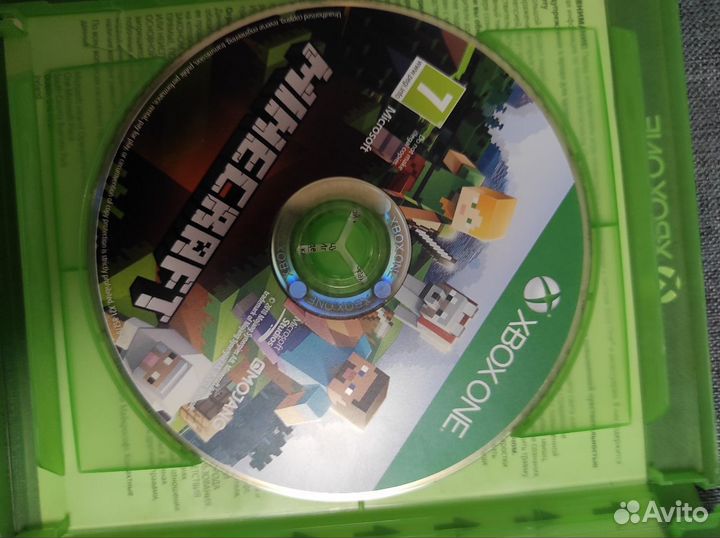 Игра Майнкрафт (Minecraft) для Xbox one