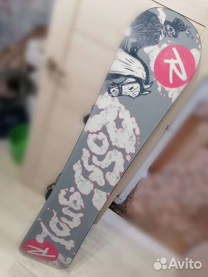 Сноуборд с креплениями 156