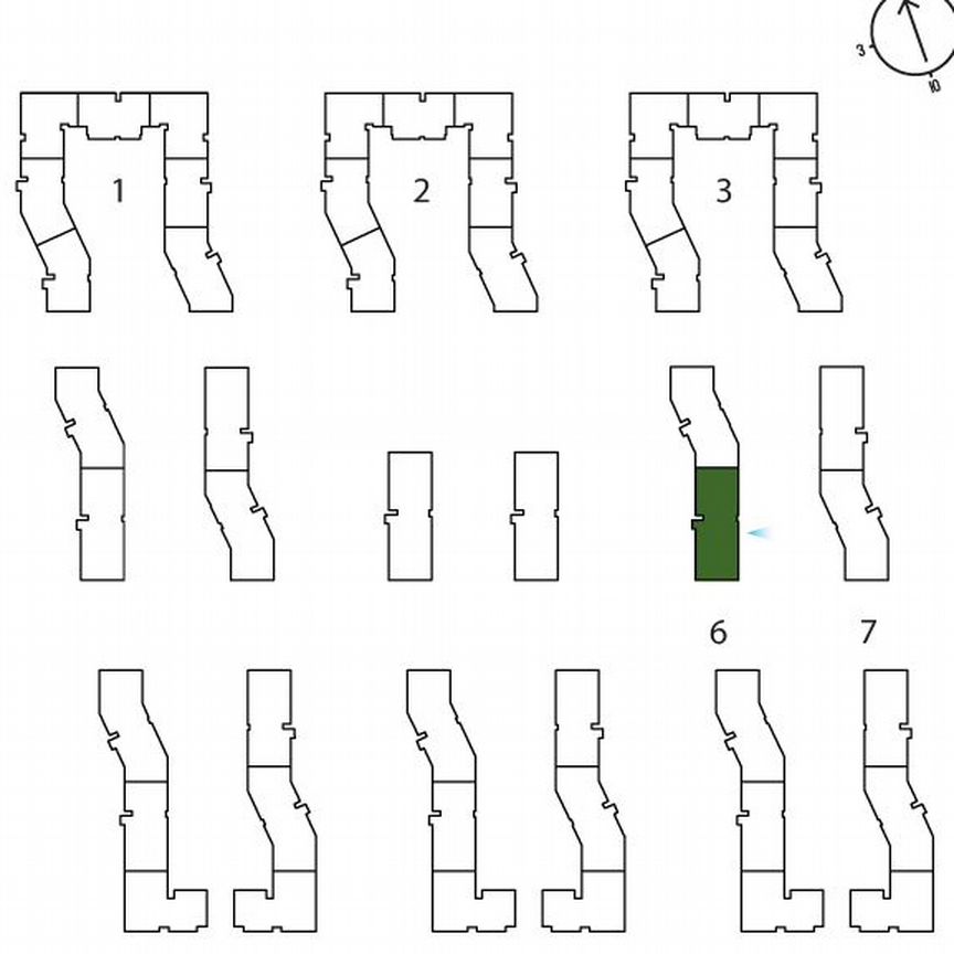 1-к. квартира, 24,7 м², 1/3 эт.