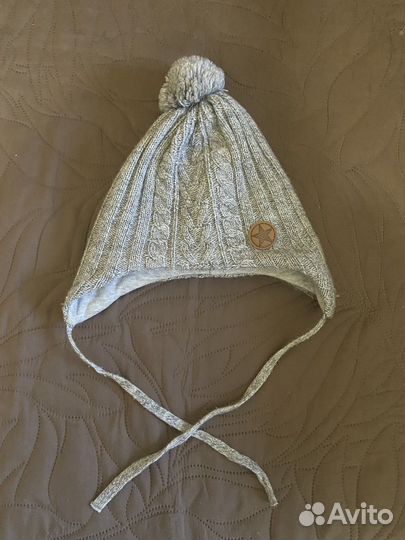 Шапочка теплая на малыша