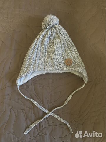Шапочка теплая на малыша