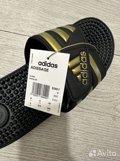 Сланцы/шлёпки муж Adidas раз 42 (uk9)