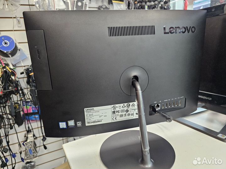 Моноблок lenovo 520-22IKU i5-8250u 20гб озу