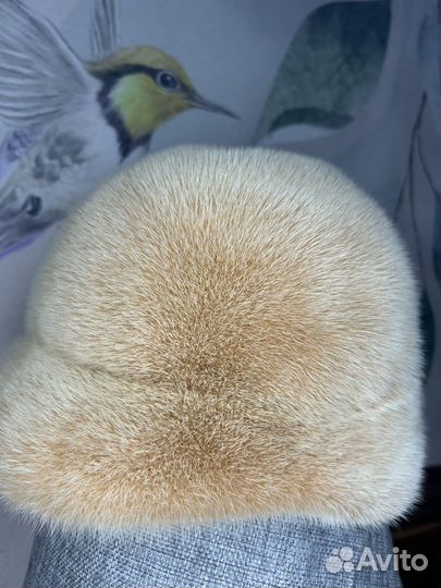 Шапка норковая женская бу