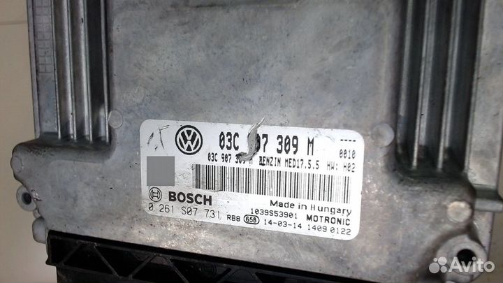 Блок управления двигателем Volkswagen Tiguan, 2014