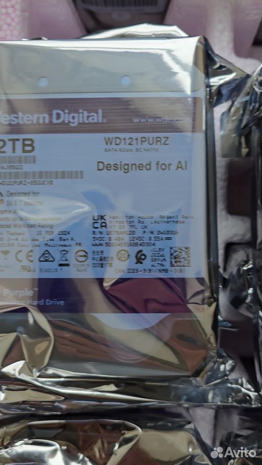 Б/у Wd 12tb purple оптом и в розницу