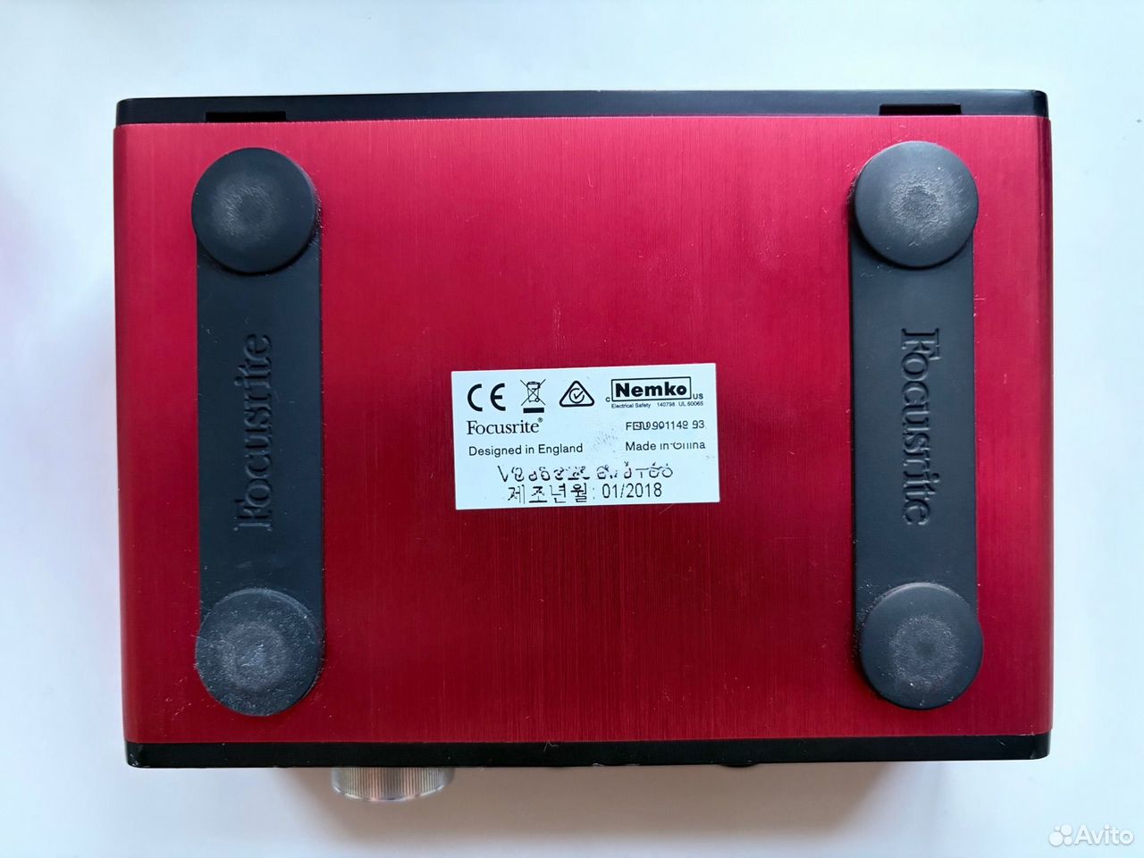 Звуковая карта focusrite scarlett Solo 2nd gen купить в Санкт ...
