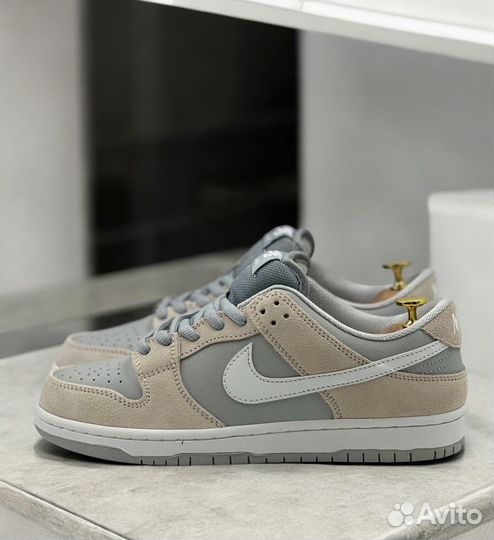 Кроссовки Nike Dunk Low SB Grey Beige