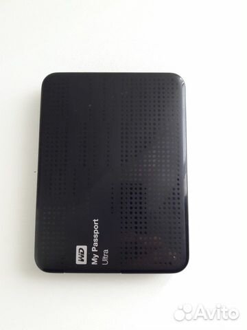 Внешний HDD WD My Passport Ultra, 1 Tb с чехлом