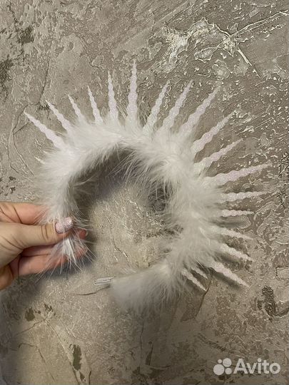 Корона ободок льдинка