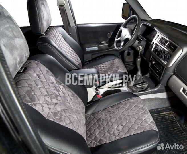 Автомобильные чехлы Mitsubishi Pajero sport 1