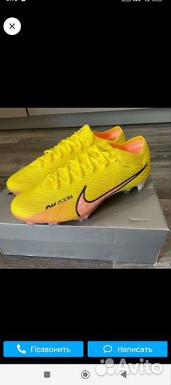 Бутсы nike mercurial air zoom 38 размер