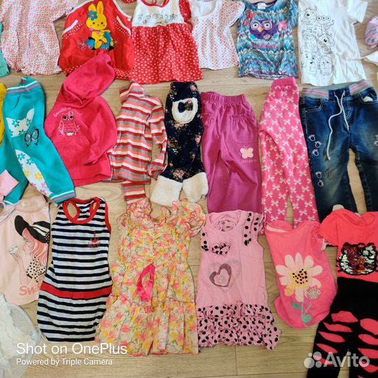 Пакет одежды для девочки 92-110