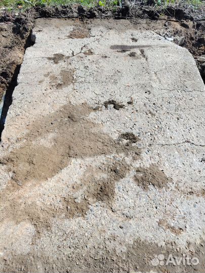 Плиты дорожные 3х1.75 бу