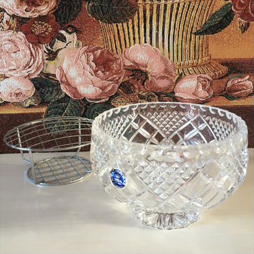 Хрустальная ваза для цветов rose bowl Germany