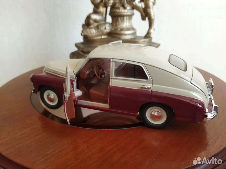 Модели 1:24: Волга-21, Победа Газ М-20, Газ-11-73