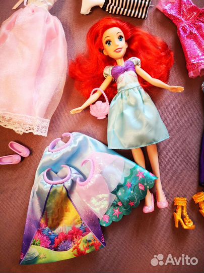 Кукла Ариэль Дисней с одеждой