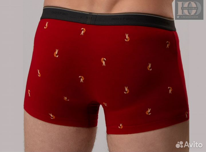 Трусы-боксеры мужские брендовые Indefini