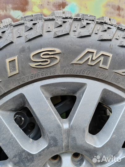 Продам резину с дисками 275/65/R18