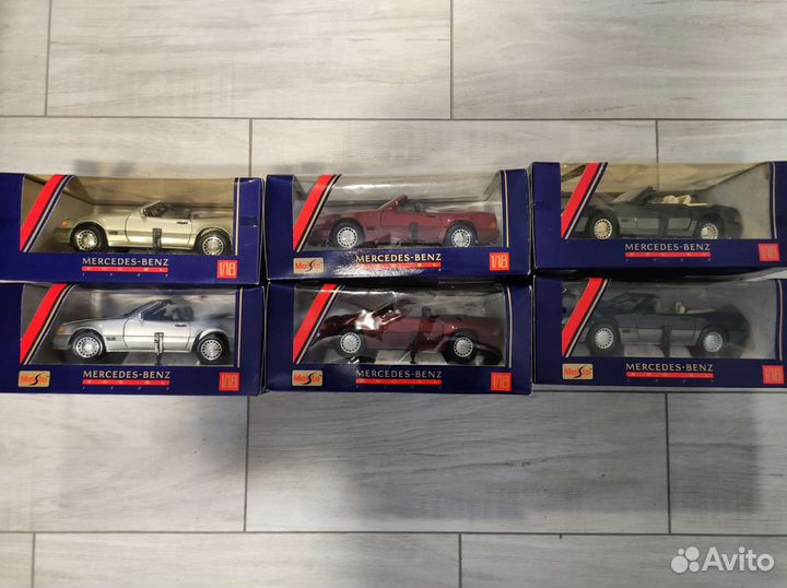 Коллекционная модель 1/18 Мерседес
