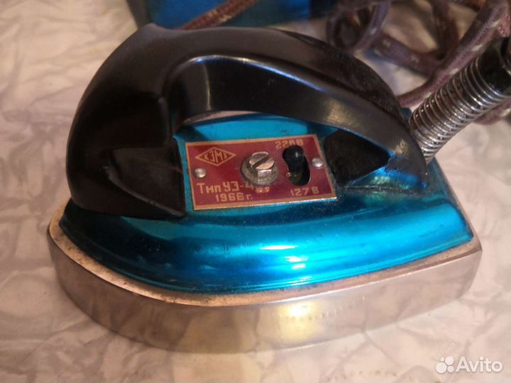 Утюжок1966г. Маленький рабочий дорожныйссср