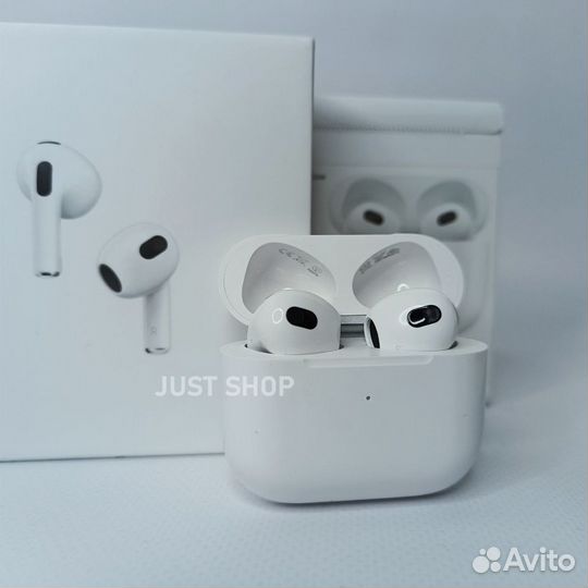 Наушники AirPods 3 (Новые/Гарантия/Чехол)