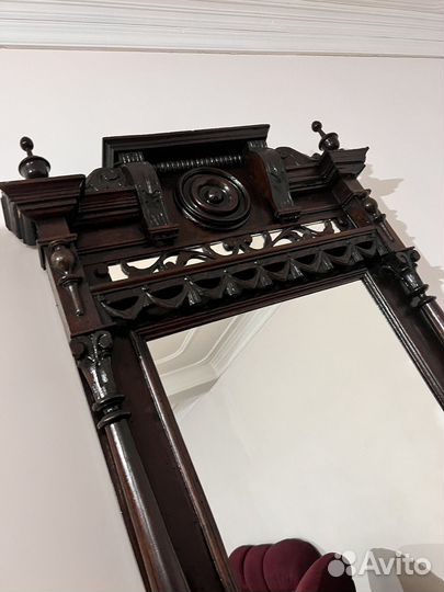 Зеркало старинное напольное