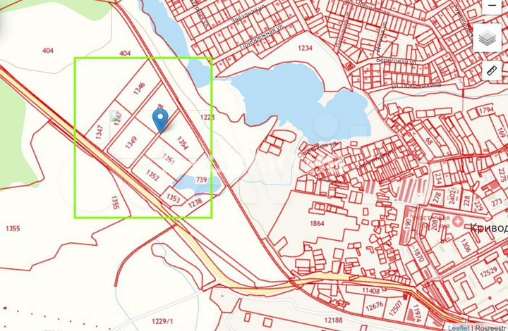 Участок 13,35 га (промназначения)